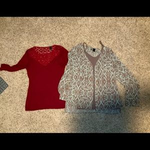 Three BKE (Buckle) tops